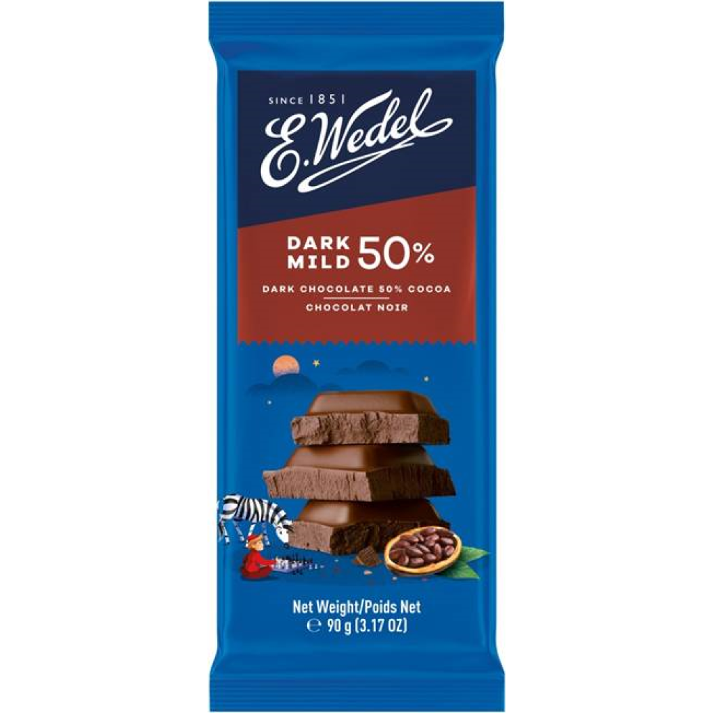 Wedel Dark Mild Chocolate - 22x50g-90g | Premier Polmarex