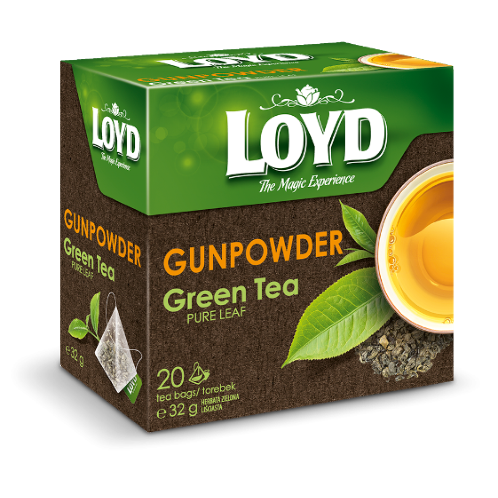 Loyd Green Tea Gunpowder 40gx10 Premier Polmarex