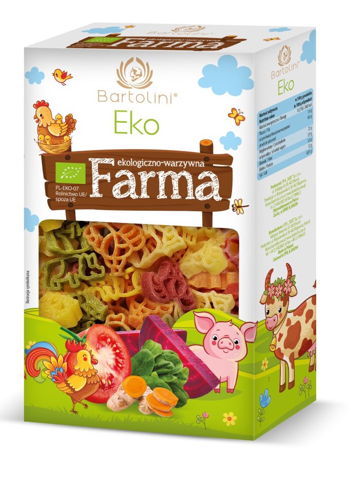 Bartolini - Pasta Kids Farm 250gx12