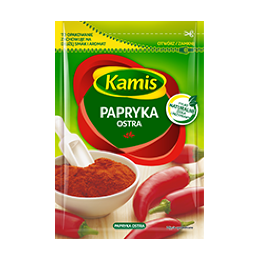 Kamis - Papryka ostra 20g - Premier Polmarex