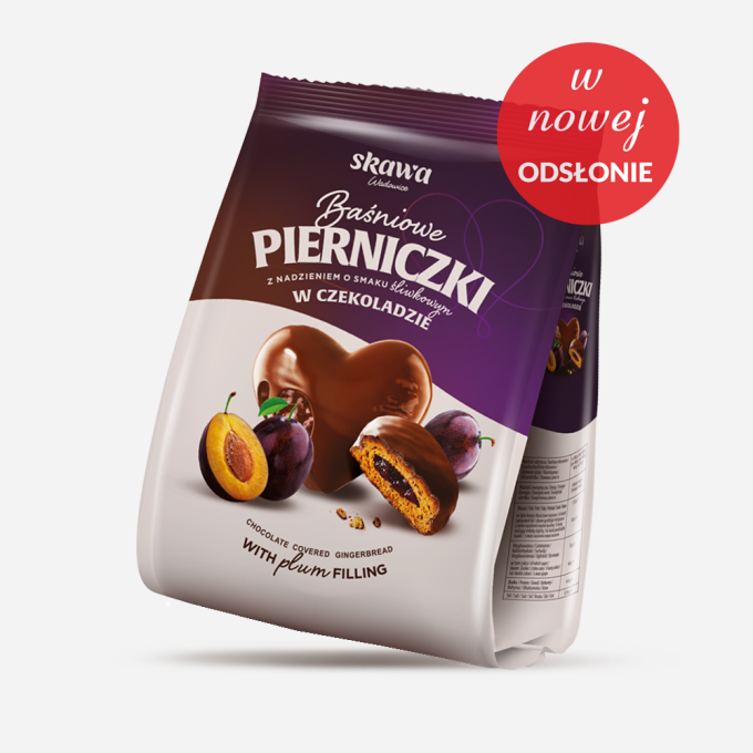 Gingerbreads with plum filling 150g/12 SKAWA