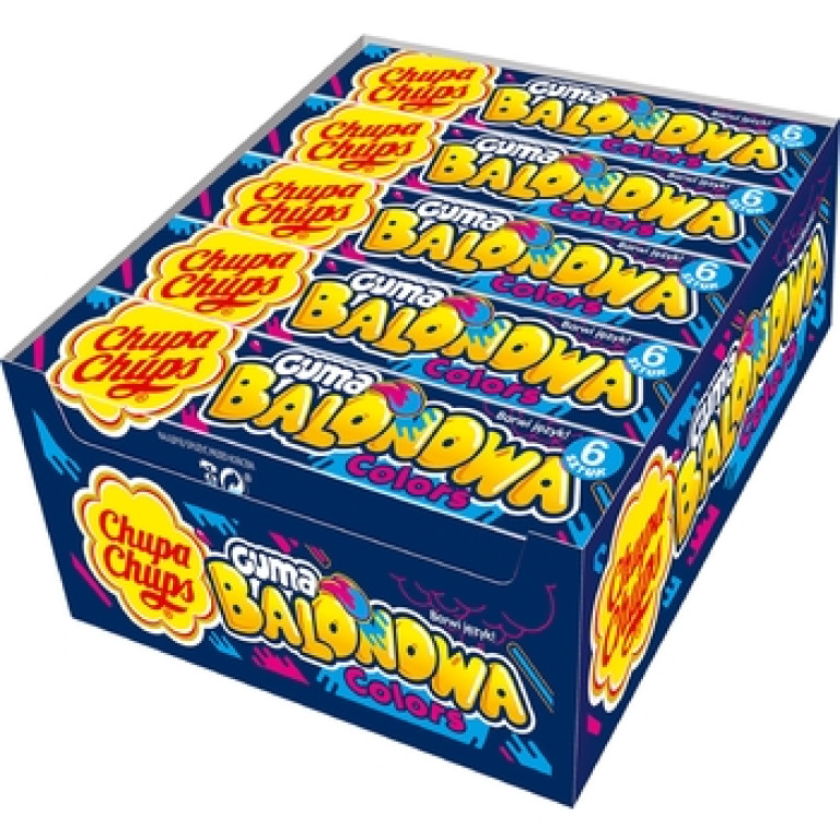Chupa Big Babol Colours 27.6g/20 CHUPA CHUPS