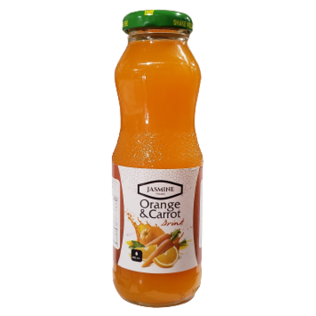 Jasmine Orange-Carrot Nectar 24x300ml - Premier Polmarex