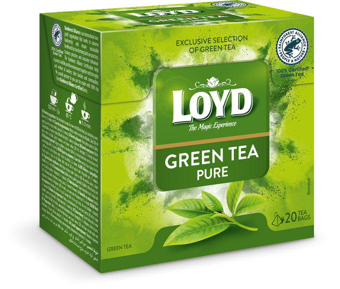 LOYD – Green Tea Pure   34g/10 LOYD TEA