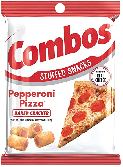 Pepperoni Pizza Cracker Pretzel Combos - 12x178g