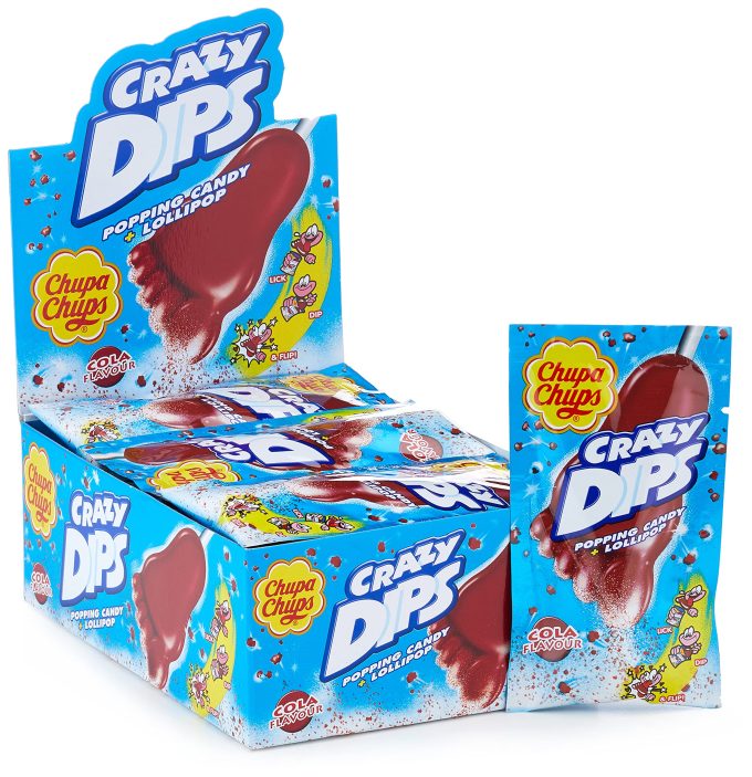 Chupa Chups - Crazy Dips Cola  24x14g