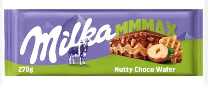 Milka - Chocolate Nutty Choco Wafer 270gx13