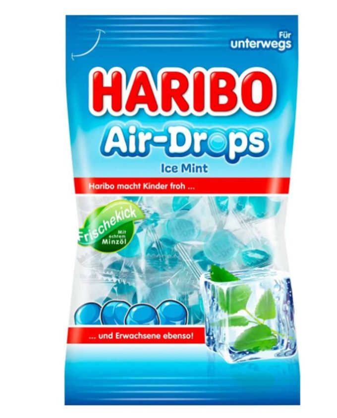 Haribo Air-Drops Ice Mint 100gx12 HARIBO