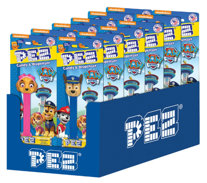 PEZ Paw Patrol Candy Dispenser 16gx12