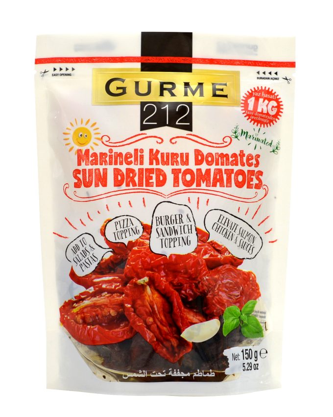 Gourmet 212 - Sun Dried Tomato 1/2 10x150g Doypack