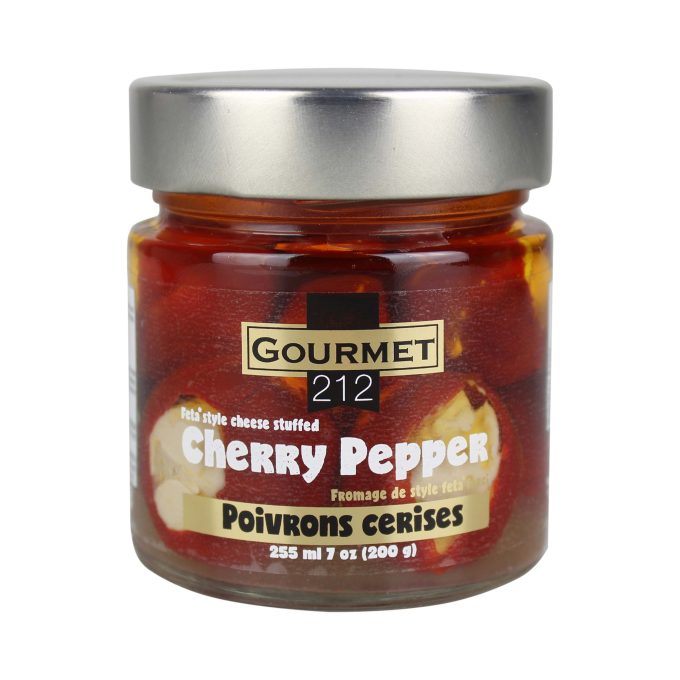 Gourmet 212 - Cheese Stuffed Cherry Pepper12x255cc Jar