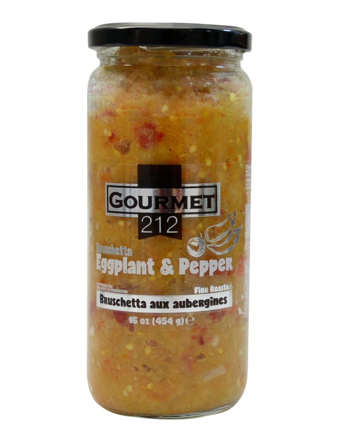 Gourmet 212 - Eggplant Salad Bruschetta 12x500cc Jar