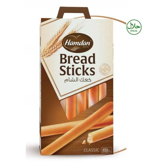 HAMDAN - Bread Sticks Plain Classic 12 x 400g