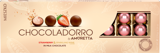 MIESZKO - Chocoladorro Strawberry 174gx16