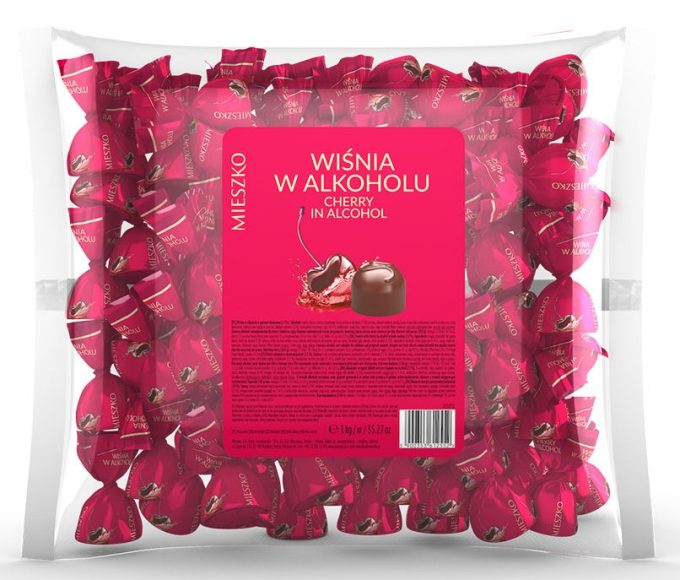 MIESZKO - Cherries in Liqueur Pralines 1kgx6