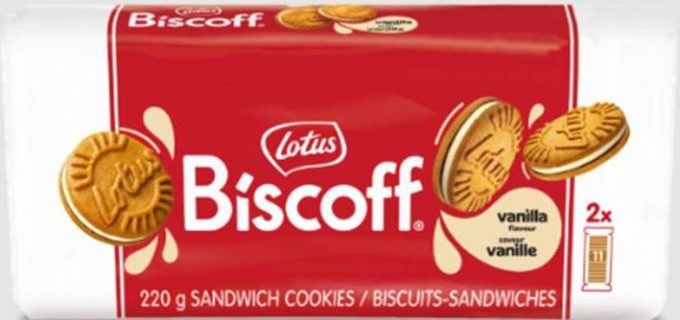 Lotus - Biscoff Sandwich Cookies Vanilla 220g/8