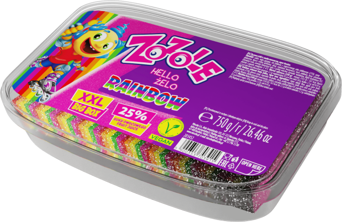 ZOZOLE Rainbow Jellies 750gx8