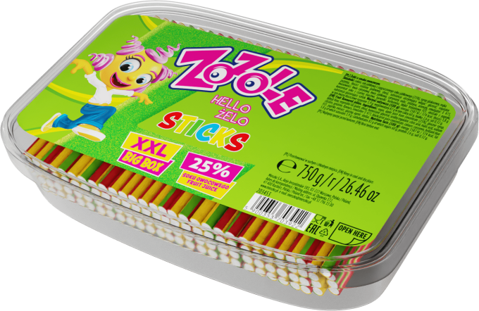 ZOZOLE Sticks Jellies 750gx8