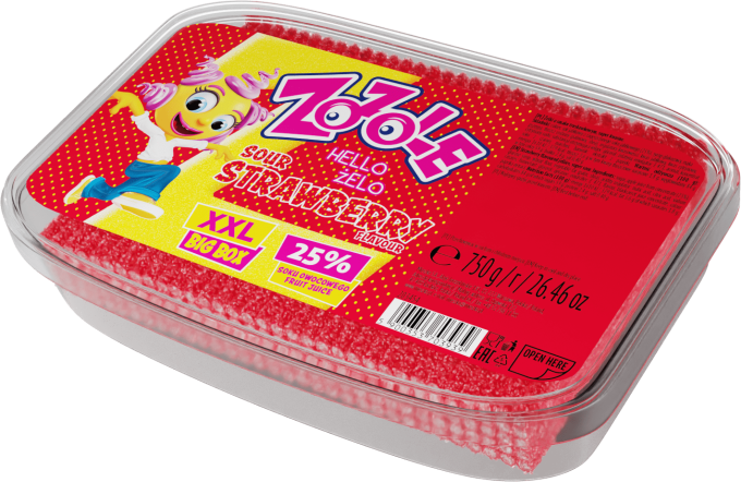 ZOZOLE Strawberry Jellies 750gx8