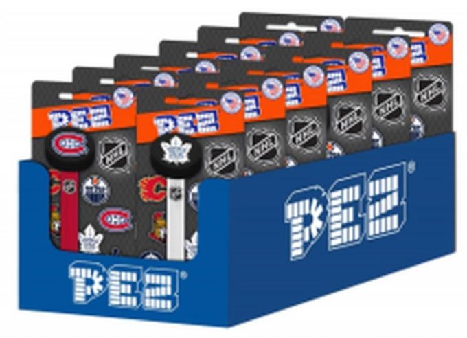PEZ NHL Candy Dispenser 16gx12