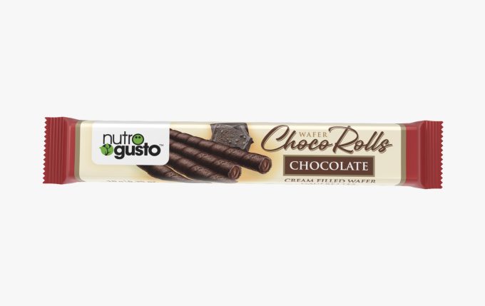NUTROGUSTO - Chocolate Wafer Roll 200gx20